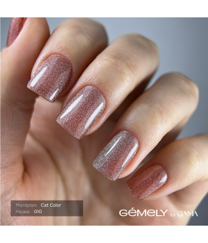 Гель-лак Gemely Cat color №010, 6 мл HEMA/TPO free